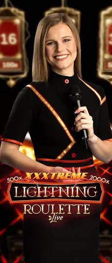 XXXtreme Lightning Roulette extremes Blitz-Roulette mit Multiplikatoren
